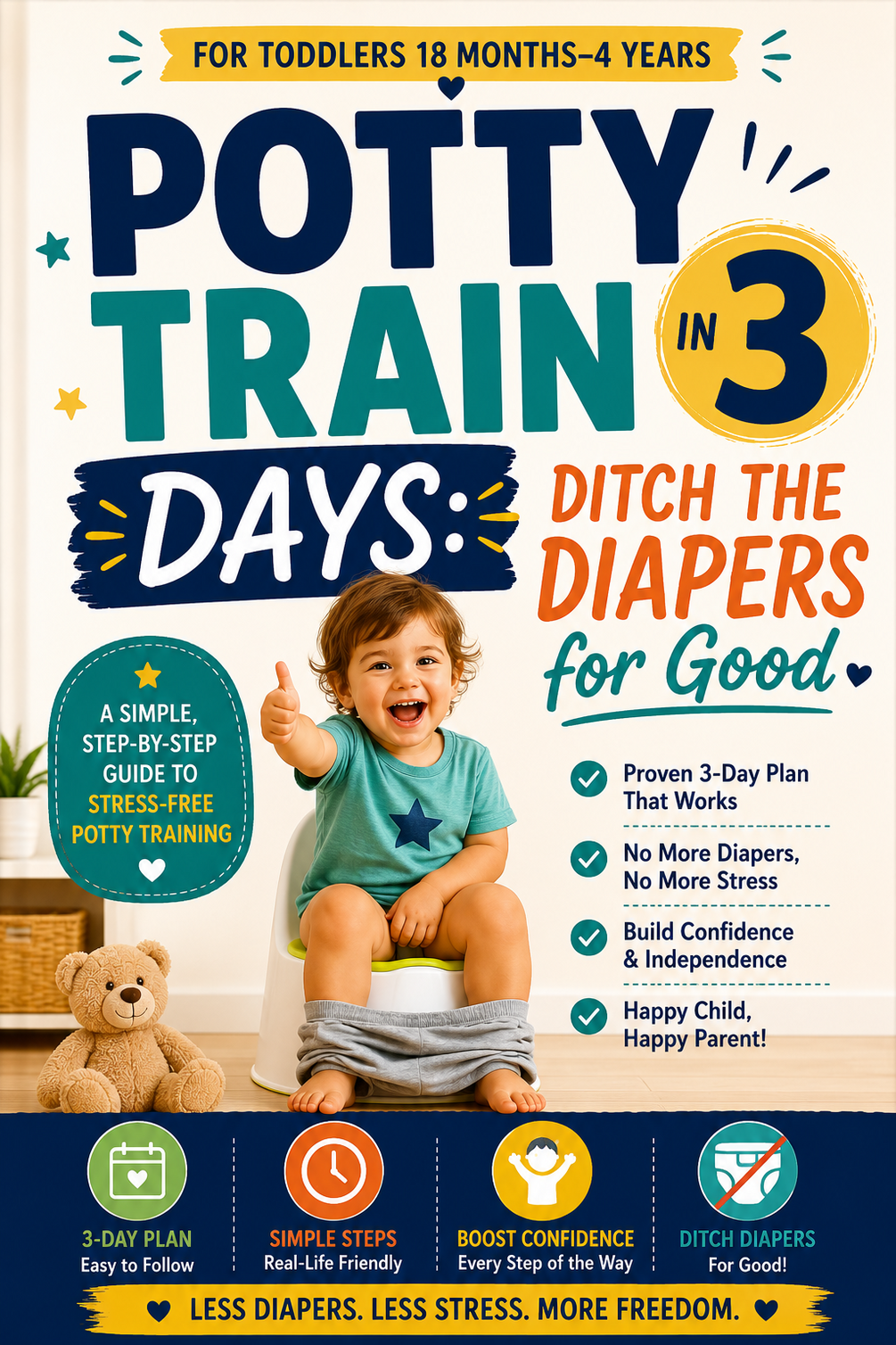 Potty Train in 3 Days: Ditch the diapers for Good
